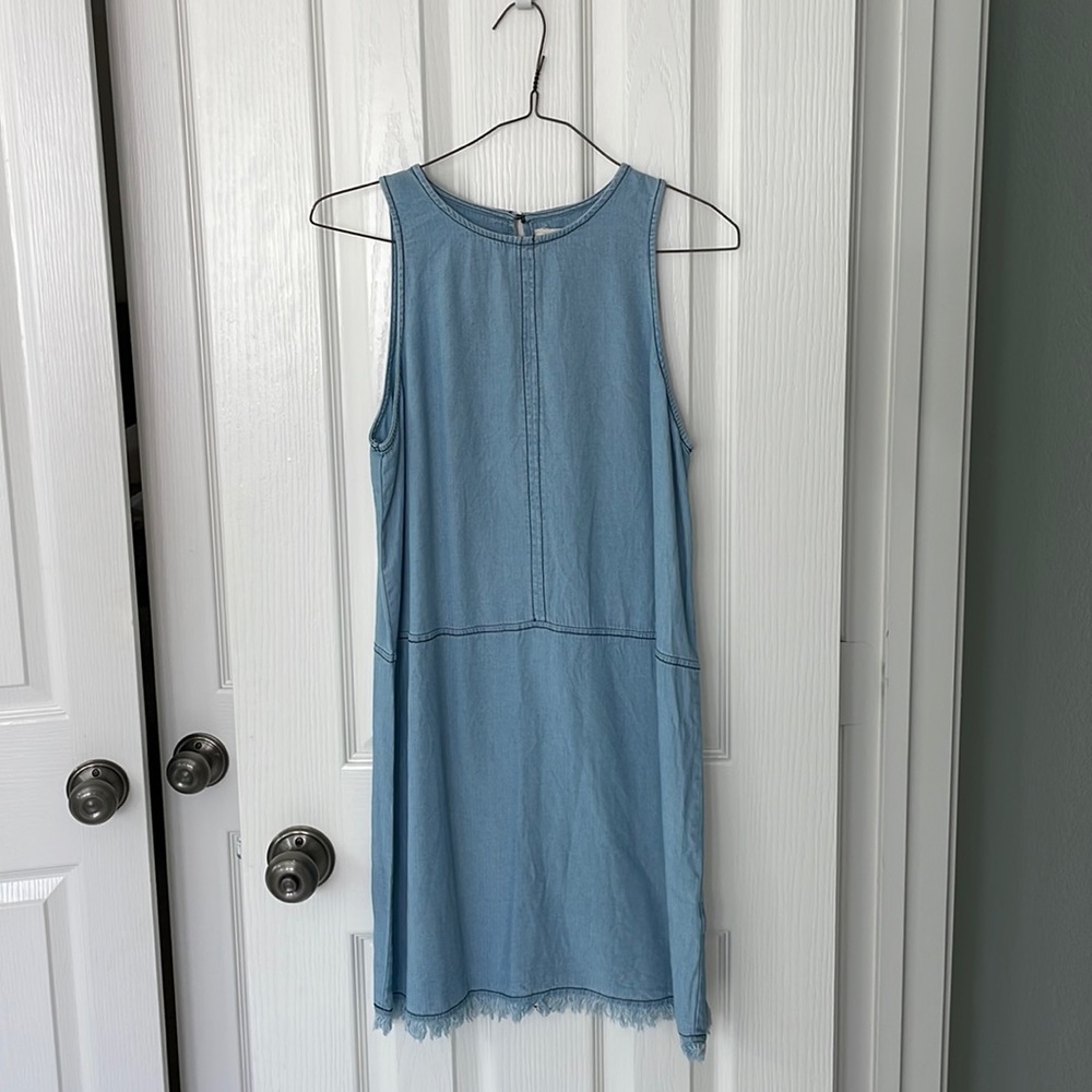 Light denim dress